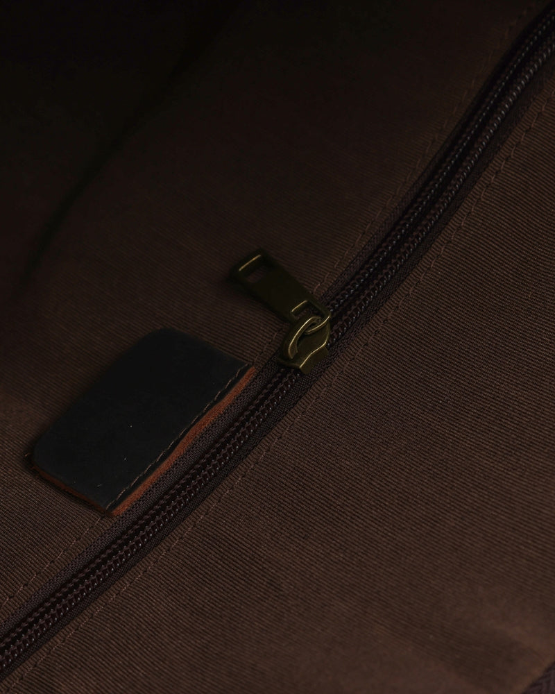 Montague Leather Duffle - Old Money