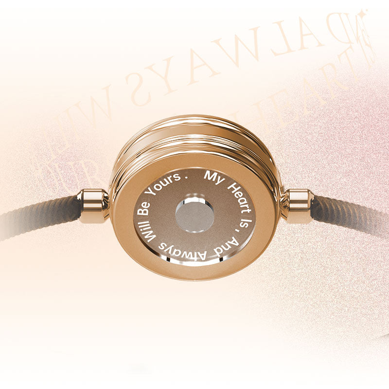 [10th Anniversary Packaging] Sun&Moon Touch Bracelets with Milan Rope (Black+Brown)