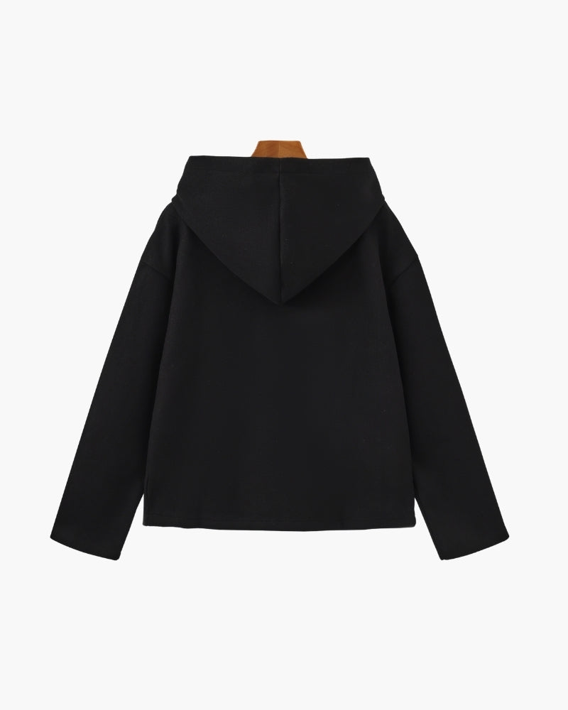 Marlow Wool Zip Coat - Old Money