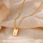 Dainty Tag Necklace
