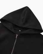 Marlow Wool Zip Coat - Old Money