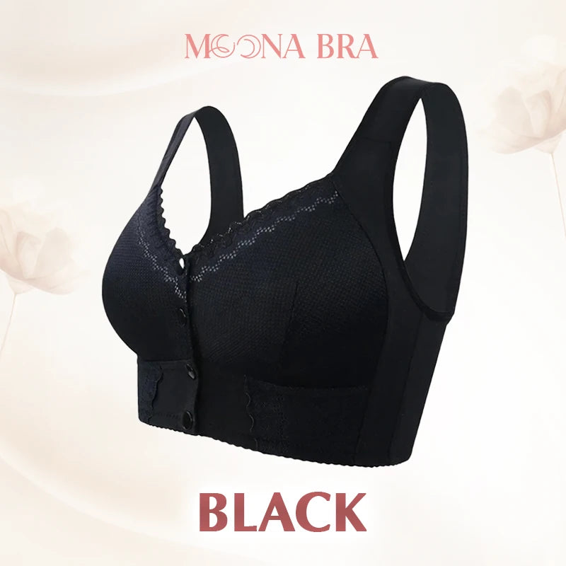 Moona Bra - LAST DAY SALE 80% OFF - Front Closure Breathable Bra for Seniors