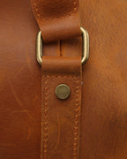 Montague Leather Duffle - Old Money