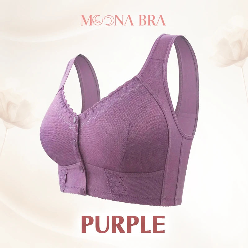 Moona Bra - LAST DAY SALE 80% OFF - Front Closure Breathable Bra for Seniors