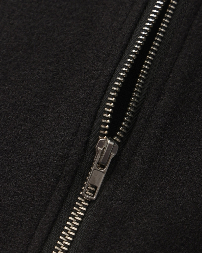 Marlow Wool Zip Coat - Old Money