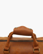Montague Leather Duffle - Old Money