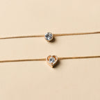 Valén | Elegant Double Layer Heart Pendant Necklace