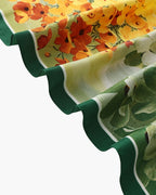 Old Money Impressionist Garden Scarf - Old Money