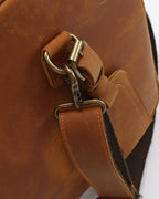 Montague Leather Duffle - Old Money