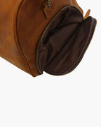 Montague Leather Duffle - Old Money