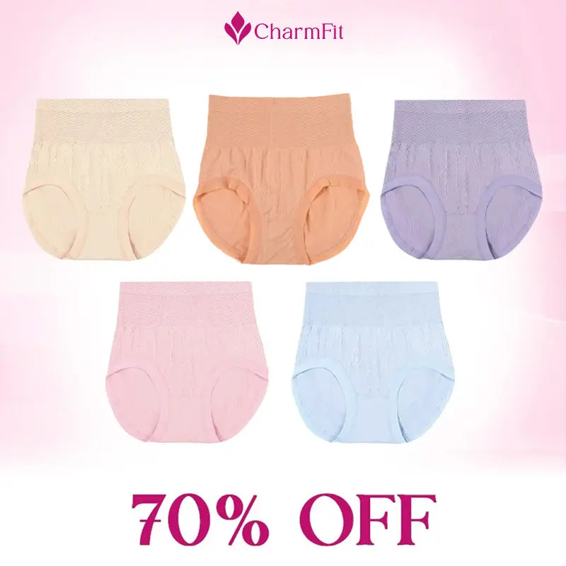 CharmFit - 70% OFF Today - Leakproof High-Waist Tummy-Control Butt-Lifting Panties