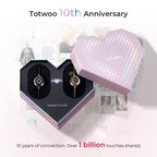 [10th Anniversary Packaging] Sun&Moon Touch Bracelets with Milan Rope (Black+Brown)
