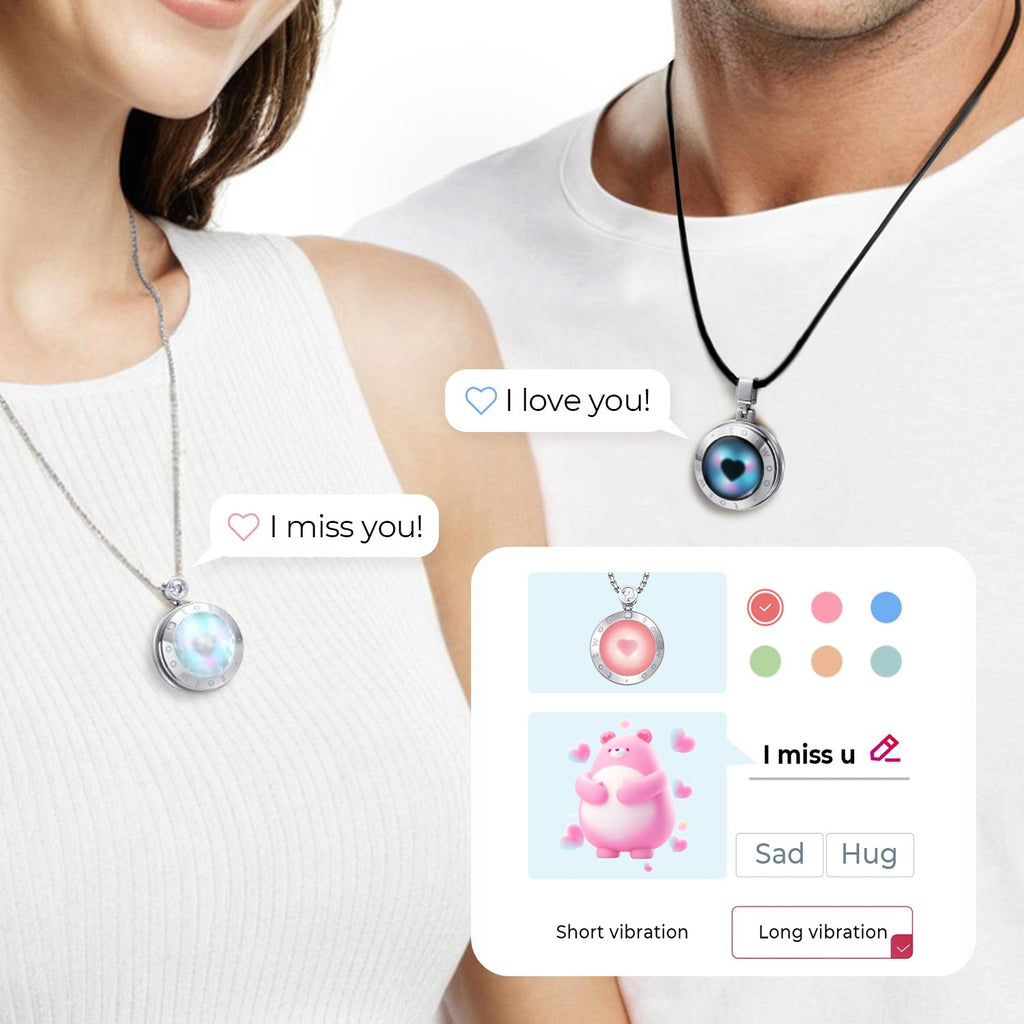 Soulmate 2.0 Touch Necklace with Mother of Pearl Panel