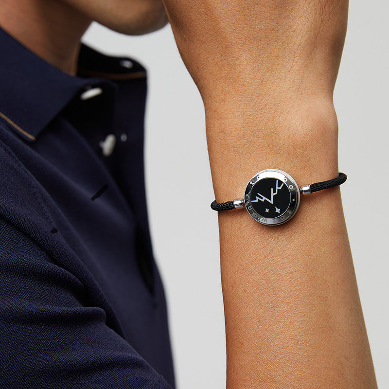 Mountain Touch Bracelet with Milan Rope Single