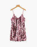 Sequin Party Mini Dress - Old Money