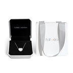 Totwoo Memory NFC Necklace(18K White Gold Plated Silver & Mother of Pearl)