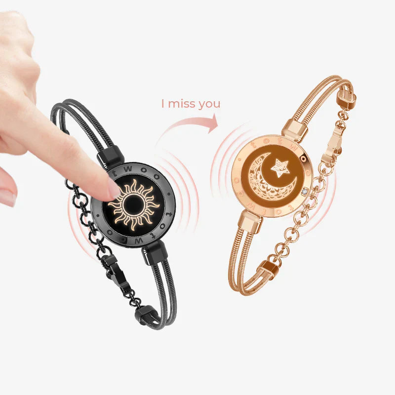 Sun Touch Bracelet with Snake Chain Single
