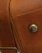 Montague Leather Duffle - Old Money