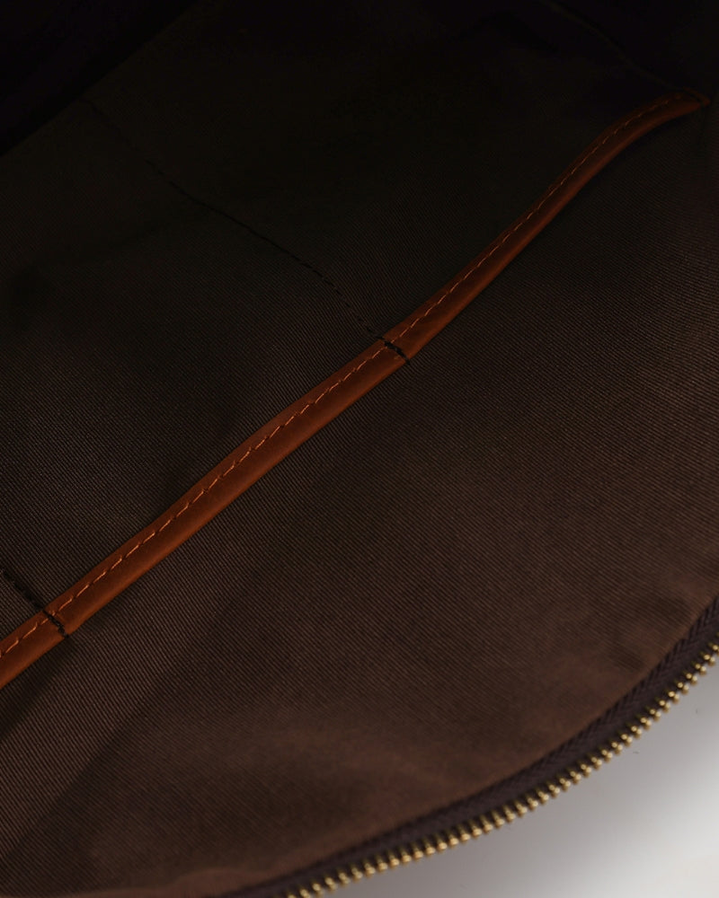 Montague Leather Duffle - Old Money
