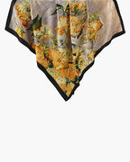 Old Money Impressionist Garden Scarf - Old Money