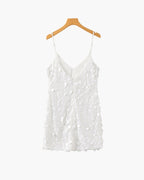 Sequin Party Mini Dress - Old Money