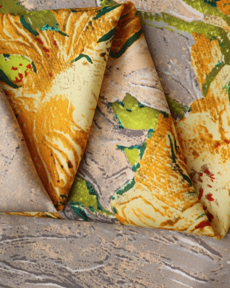 Old Money Impressionist Garden Scarf - Old Money
