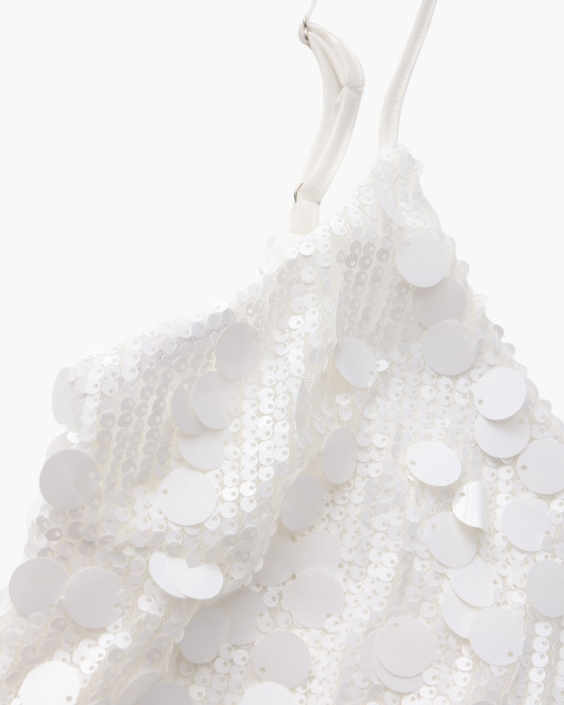 Sequin Party Mini Dress - Old Money