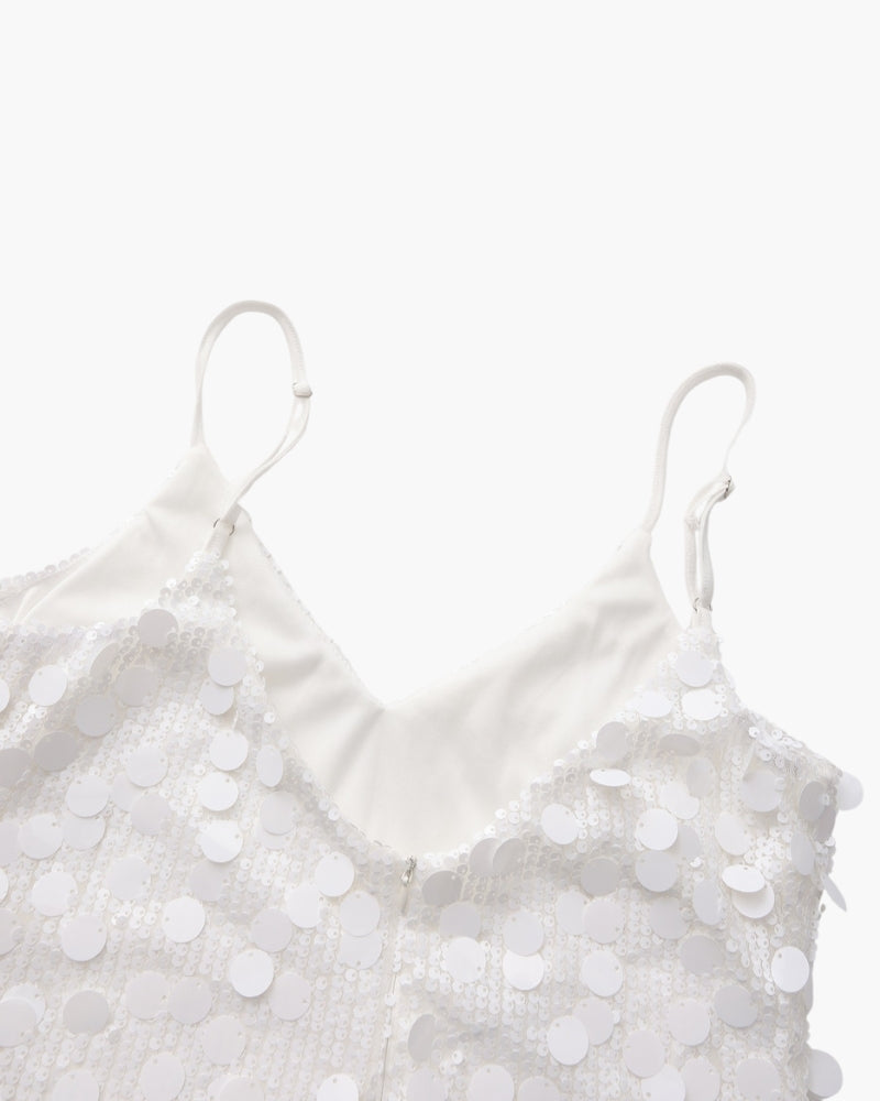 Sequin Party Mini Dress - Old Money