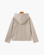 Marlow Wool Zip Coat - Old Money