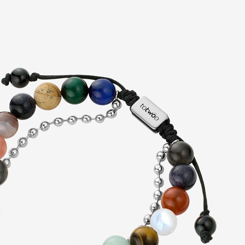 Sun Touch Bracelet with Energy Beads