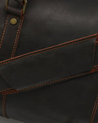 Montague Leather Duffle - Old Money