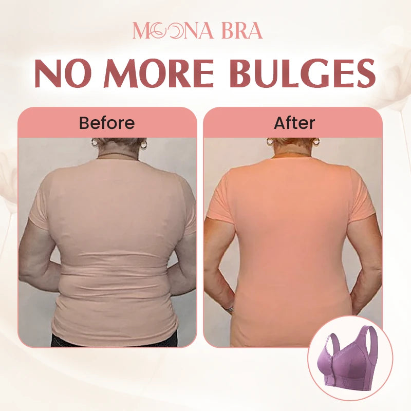 Moona Bra - LAST DAY SALE 80% OFF - Front Closure Breathable Bra for Seniors