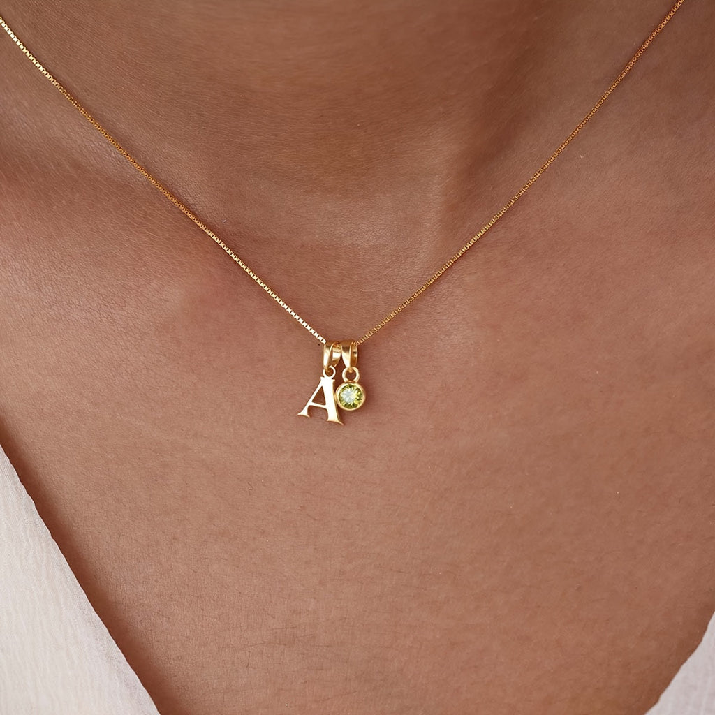 Valén Personalized Birthstone Necklace