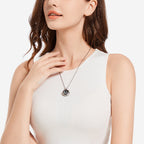 Sun Touch Necklace with Natural Agate