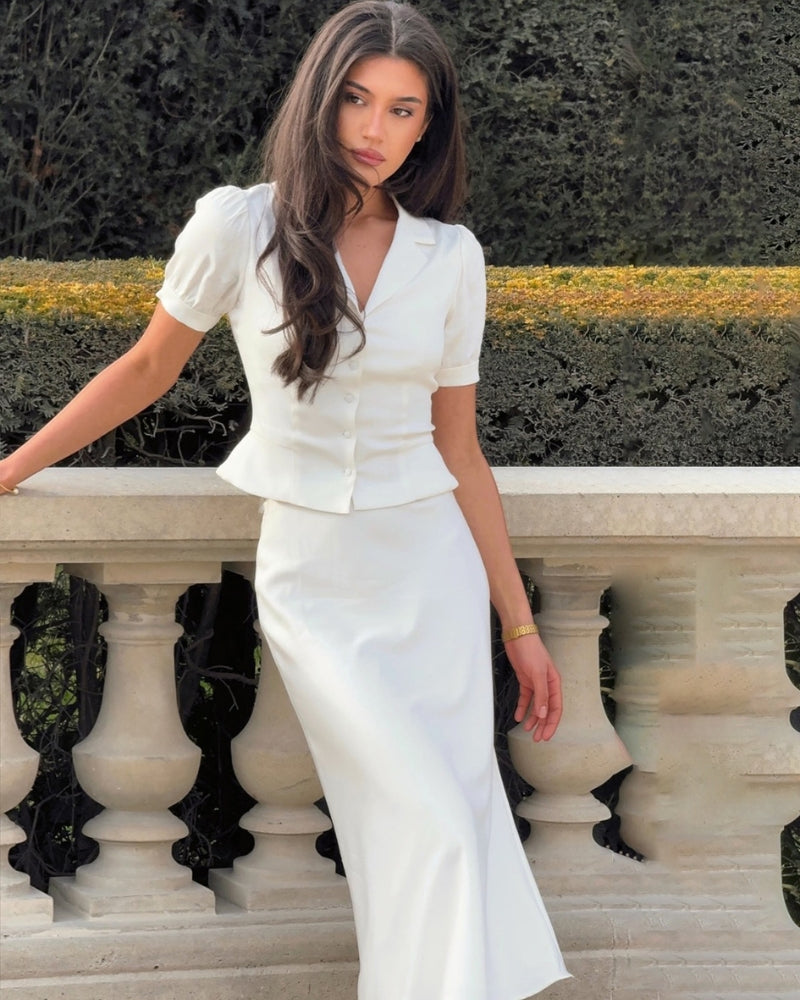 Pearl Co-ord Set - Old Money