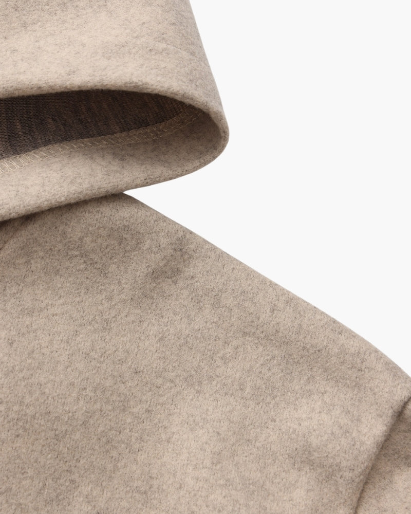 Marlow Wool Zip Coat - Old Money