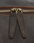 Montague Leather Duffle - Old Money
