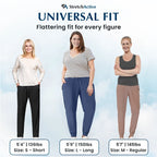 Norezy StretchActive - Women's Ultra Stretch Breathable Casual Pants
