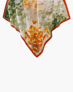 Old Money Impressionist Garden Scarf - Old Money