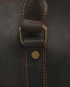 Montague Leather Duffle - Old Money