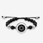 Sun&Moon Touch Bracelets with Matching Beads Single