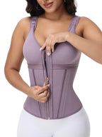 Extreme Latex Corset Waist Vest With Bra - Norezy