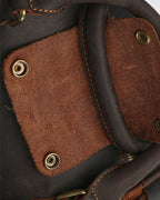 Montague Leather Duffle - Old Money