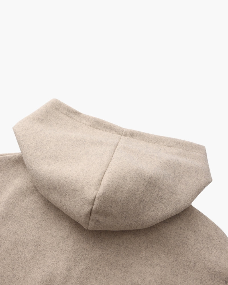 Marlow Wool Zip Coat - Old Money