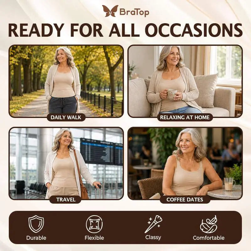 Pure™ BraTop - ThermaCore Built-In Comfort Bra Tanktop