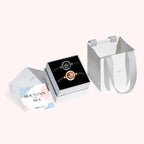 Mountain & Sea 2.0 Touch Bracelets with Milan Rope (Black+Rose Gold)