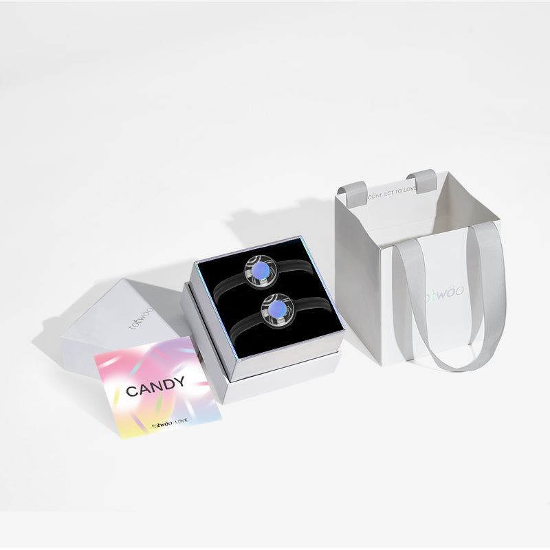 Candy Wave Touch Bracelets (Black+Black)