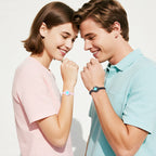 Candy Original & Wave Touch Bracelets (Black+Pink)