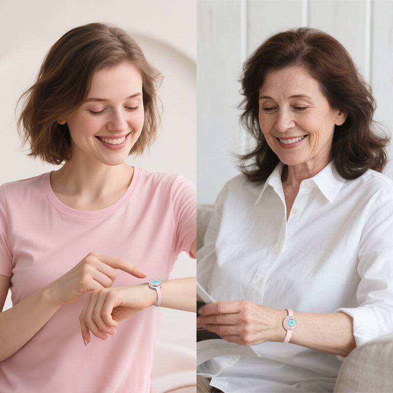 Candy Wave Touch Bracelets(Pink+Pink)