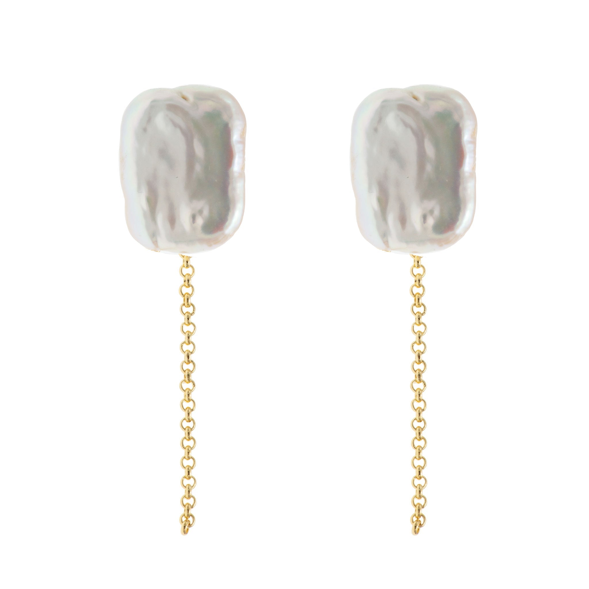 Acqua Chain Earrings